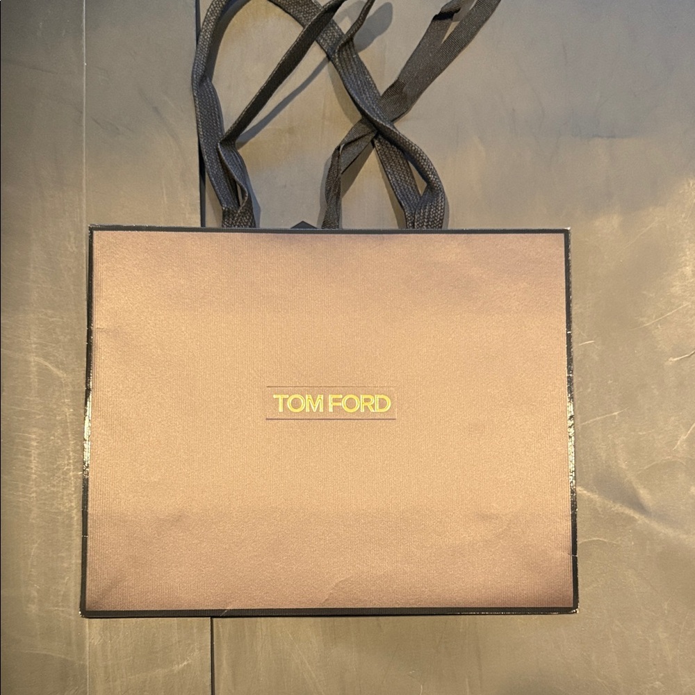 Tom Ford Black and Brown Tote